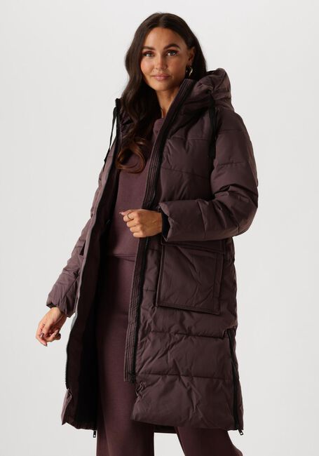MSCH COPENHAGEN Veste matelassé MSCHPAVINARIA ZIP JACKET en violet - large