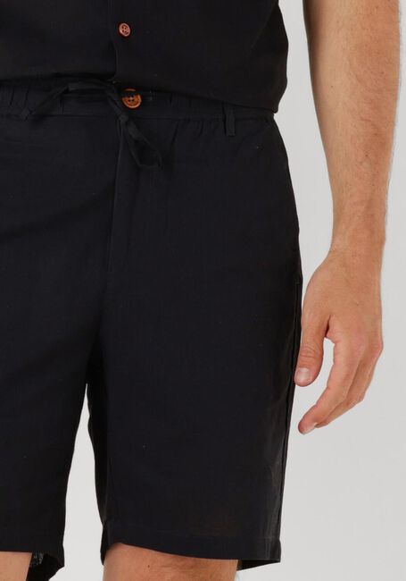 Zwarte ANERKJENDT Korte broek AKLT JAMES COT/LINEN ELA SHORTS - large