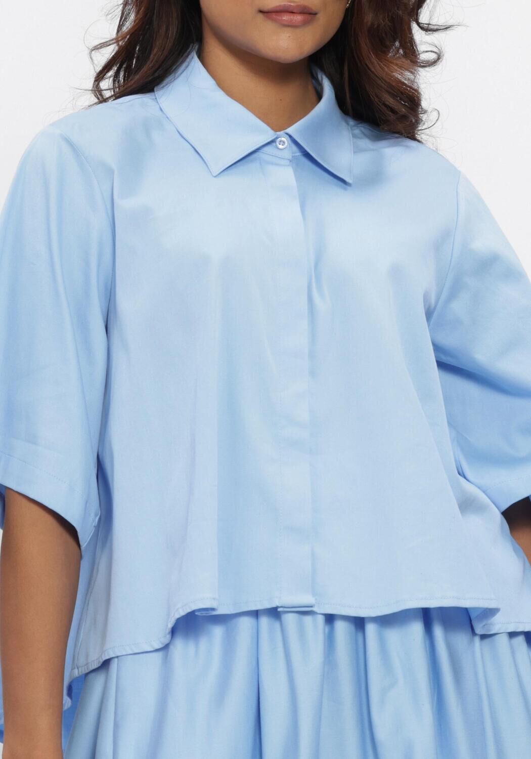 Lichtblauwe EST'SEVEN  ALIJAH BLOUSE RNBW - large