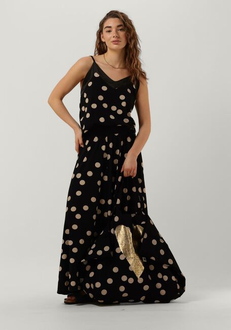 10DAYS Jupe midi SKIRT POLKA DOT en noir - large