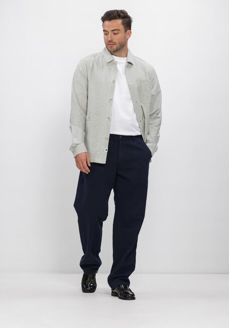 ANERKJENDT AKODIN STRIPE OVERSHIRT Surchemises en vert - large