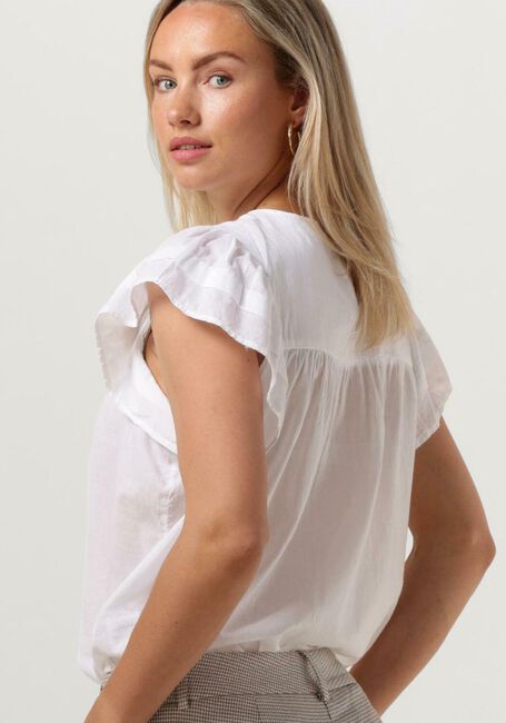 MSCH COPENHAGEN T-shirt MSCHMOSSIE SS TOP en blanc - large