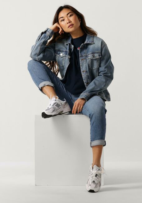 TOMMY JEANS Veste en jean MOM CLS JACKET AH7131 Bleu foncé - large