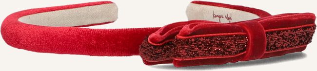 Rode KONGES SLOJD Haaraccessoires VELVET BOW HAIRBRACE Rode KONGES SLOJD Haaraccessoires VELVET BOW HAIRBRACE - large