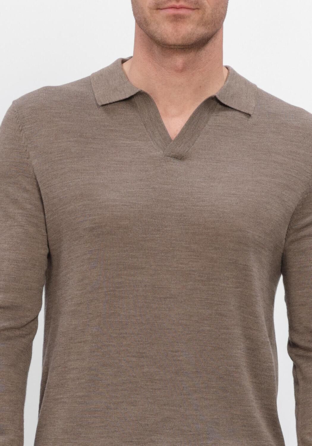 Taupe PROFUOMO Trui PPXJ30030 - large