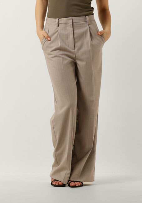 SECOND FEMALE Pantalon PINNIA TROUSERS en beige - large