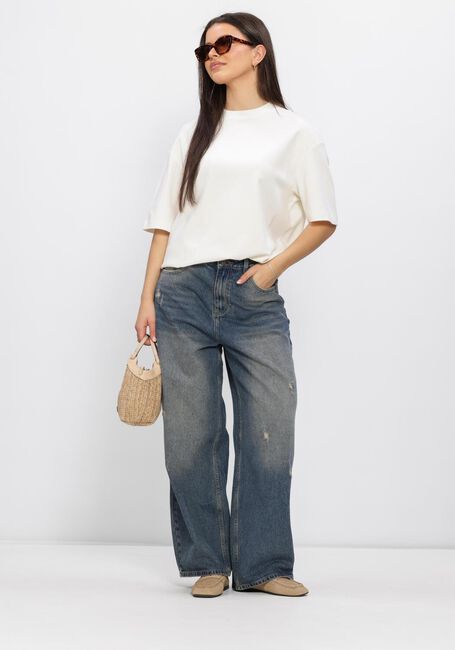 SELECTED WOMEN T-shirt SLFOVERSIZED ONLINE SS TEE en blanc - large