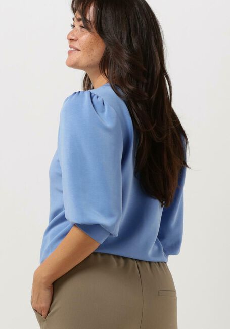 SELECTED FEMME Pull SLFTENNY 3/4 SWEAT TOP en bleu - large