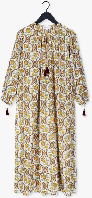 ANTIK BATIK Robe maxi TANISSA DRESS en jaune - large