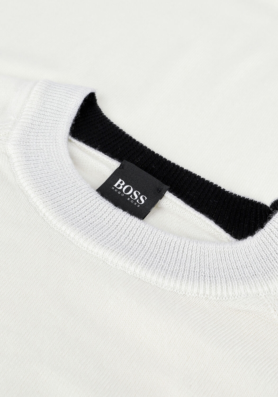 Gebroken wit BOSS Trui ANSERLOT 10236510 - large