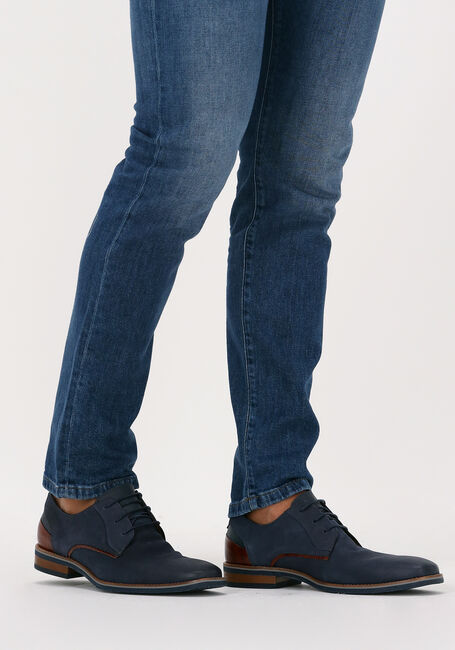 VAN LIER AMALFI Richelieus en bleu - large