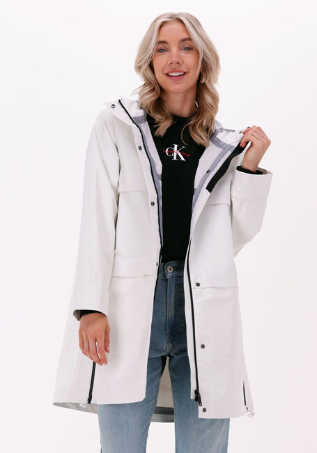 Witte NATIONAL GEOGRAPHIC Regenjas URBAN TECH COAT - large