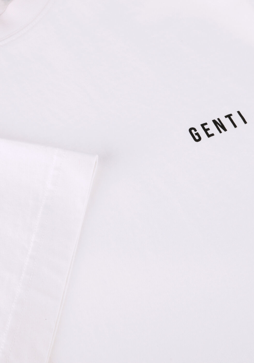 GENTI T-shirt T-SHIRT SS J2040-1223 en blanc - large