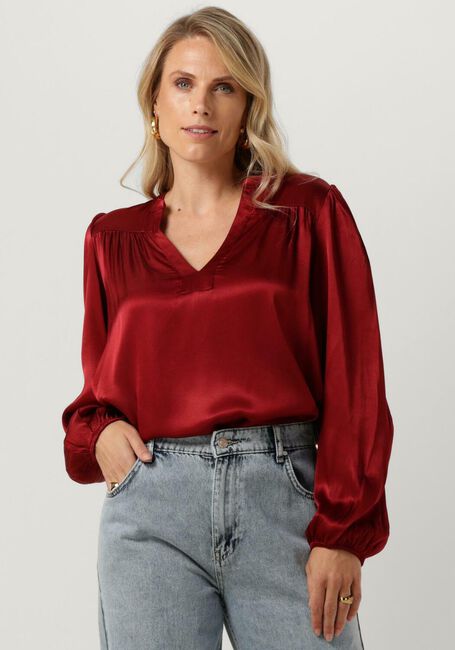 AMAYA AMSTERDAM Blouse LIZZY en rouge - large