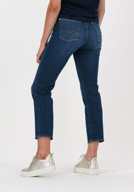 7 FOR ALL MANKIND Straight leg jeans THE STRAIGHT CROP en bleu - large