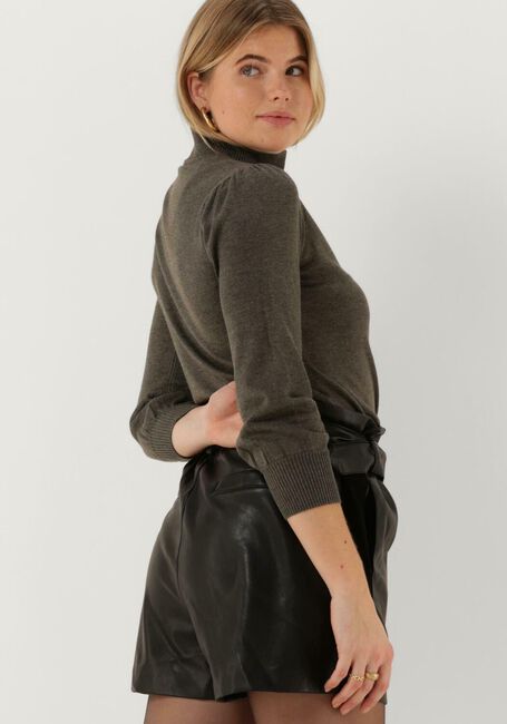Donkergroene MINUS Trui MERSIN ROLL NECK KNIT - large