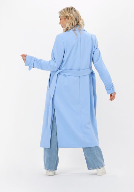 Lichtblauwe BEAUMONT Mantel BELTED COAT - large