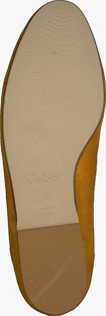 GABOR Loafers 444 en jaune - large