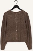 CO'COUTURE Gilet PIXIE POINTELLE CARDIGAN en taupe CO'COUTURE Gilet PIXIE POINTELLE CARDIGAN en taupe - medium