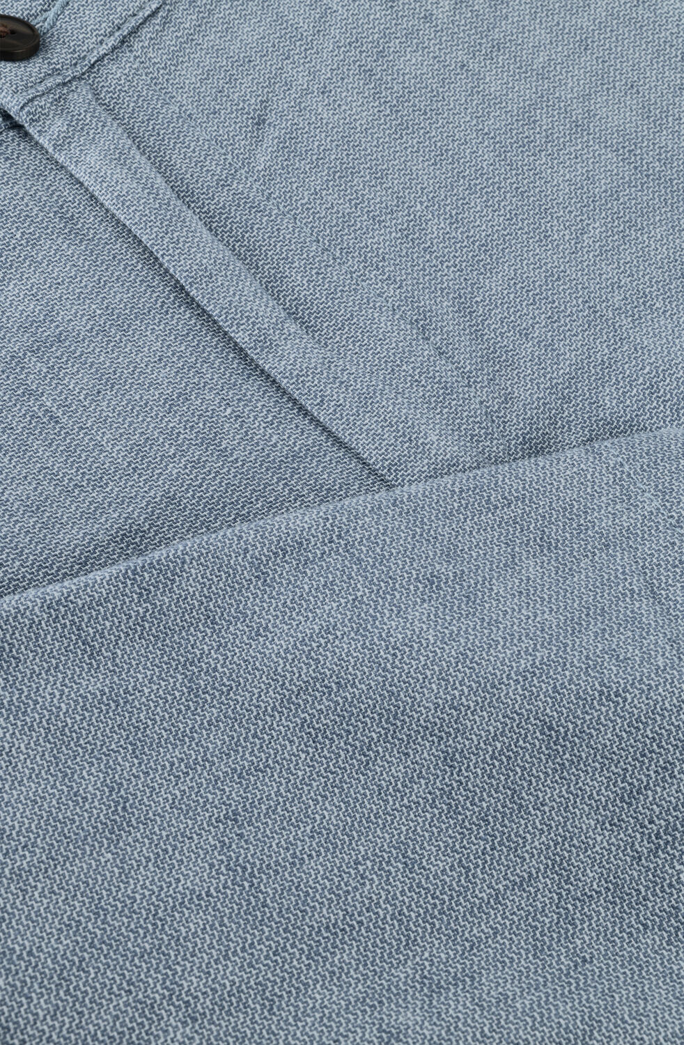 SELECTED MEN Pantalon courte SLHREGULAR-BRODY LINEN BLD SHORTS NOOS Bleu clair - large