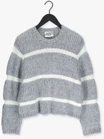 JUST FEMALE Pull ROMA KNIT en gris