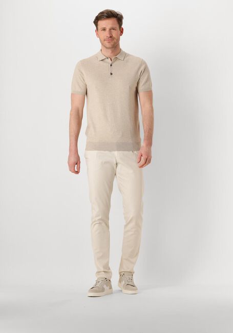 PROFUOMO Polo POLO SHORT SLEEVE en beige - large