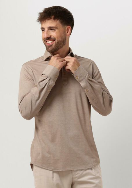 PROFUOMO Polo SHIRT POLO CAMICHE SC SF en beige - large