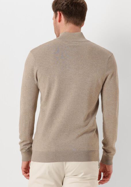 Beige PROFUOMO Coltrui HALF ZIP LUXURY BASIC - large