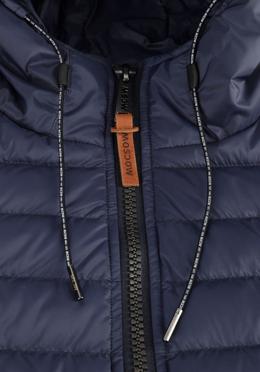 Donkerblauwe MOSCOW Gewatteerde jas 10-08-ADRIANA-1 - large