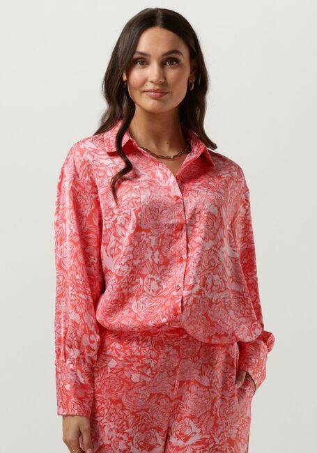 Roze MSCH COPENHAGEN  MARICEL MYRINA SHIRT AOP - large