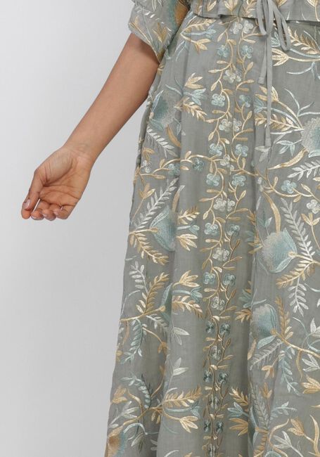 GREEK ARCHAIC KORI Jupe maxi S26K-4052014 Gris clair - large