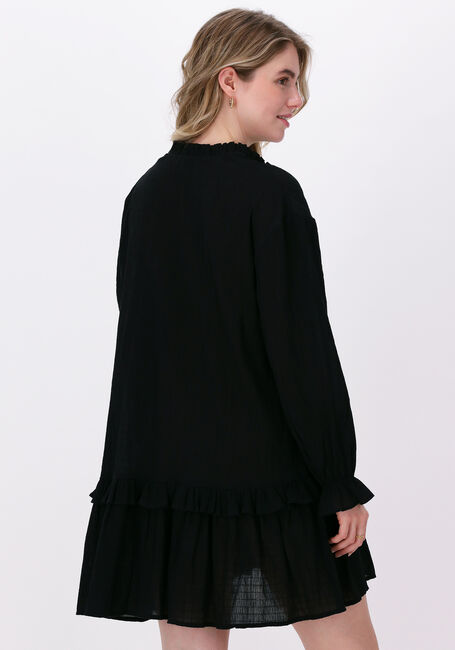 Zwarte ENVII Mini jurk ENTERESA LS DRESS 6892 - large