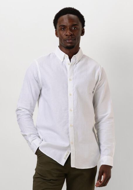 SCOTCH & SODA Chemise décontracté OXFORD SOLID en blanc - large