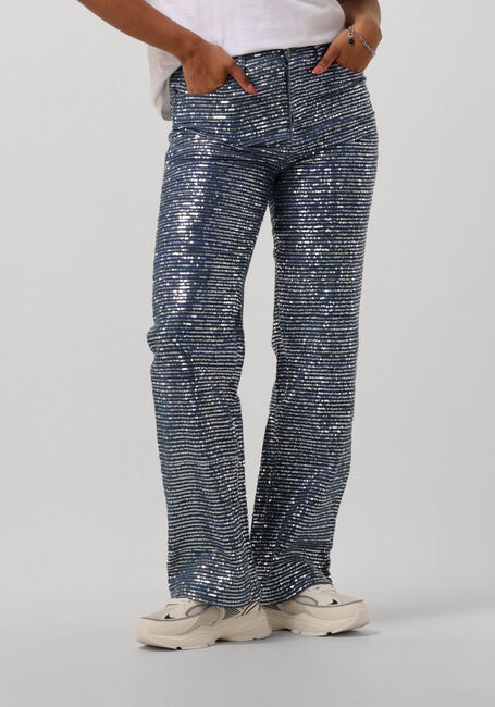 Lichtblauwe REFINED DEPARTMENT Wide jeans HANNAH 1 - large