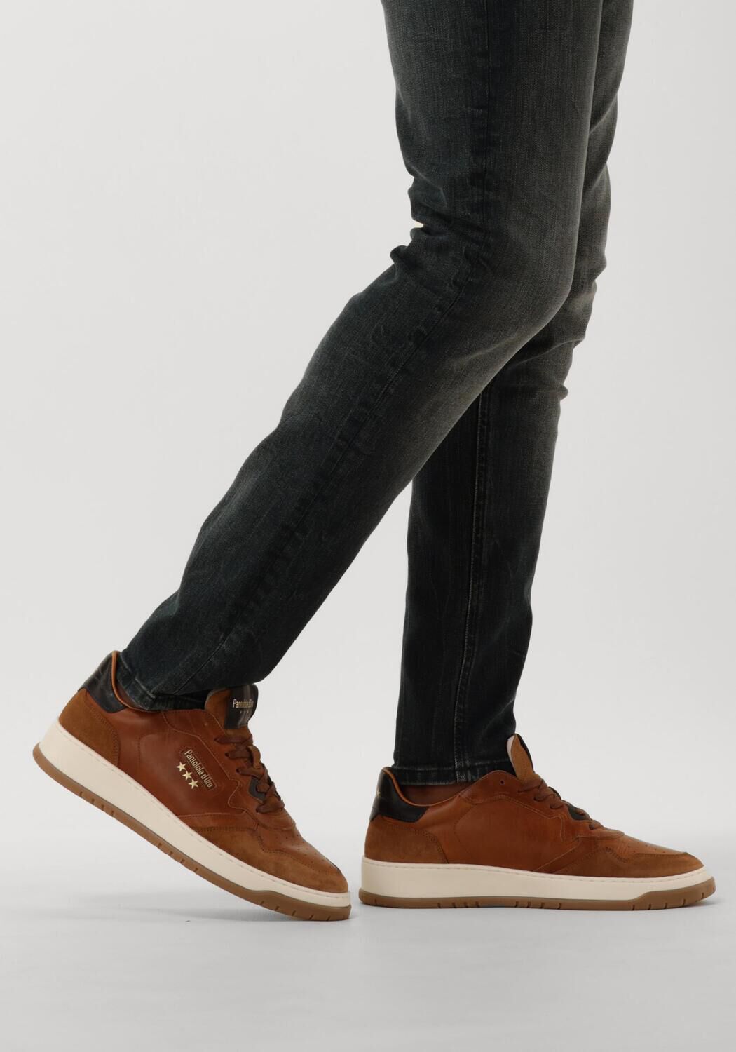 Cognac PANTOFOLA D'ORO Sneakers SIRMIONE LOW - large