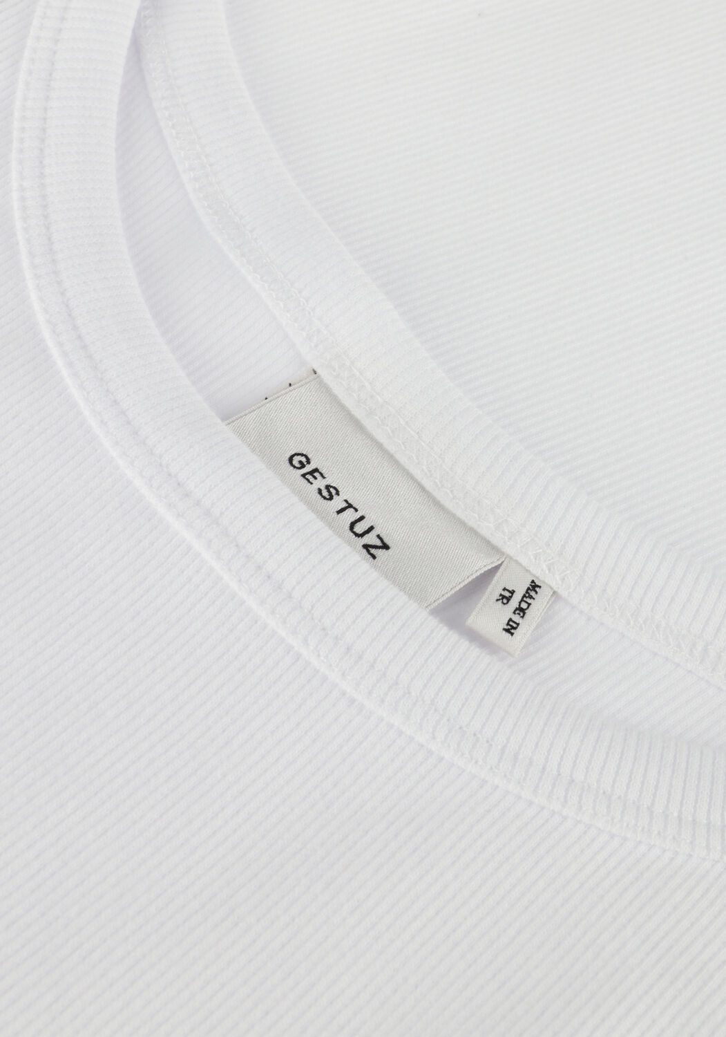 GESTUZ Haut DREWGZ SL TOP NOOS en blanc - large