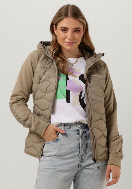 PEAK PERFORMANCE Jack M HELIUM DOWN HYBRID HOOD Olive - large
