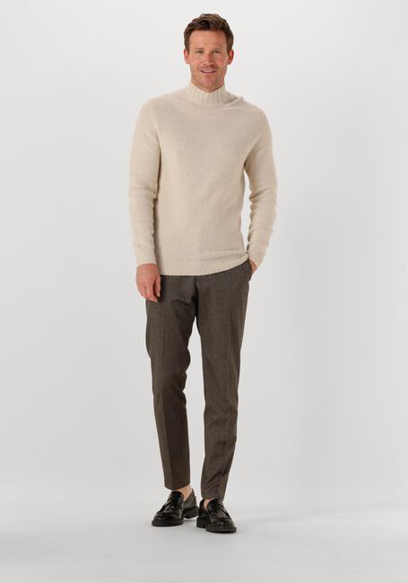 PROFUOMO Col roulé PULLOVER MOCK NECK BOILED WOOL en beige - large