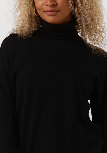 Zwarte MY ESSENTIAL WARDROBE Coltrui EMMAMW KNIT ROLLNECK PULLOVER - large