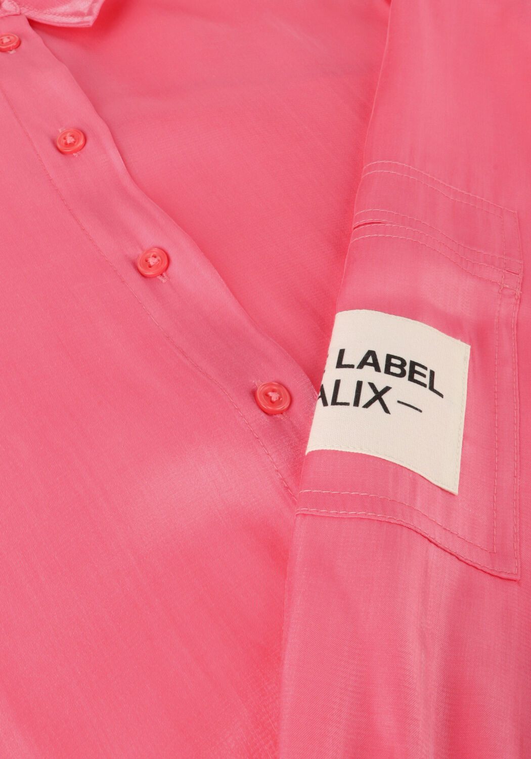 ALIX THE LABEL LADIES WOVEN SHINY SATIN BLOUSE Blouses Corail - large