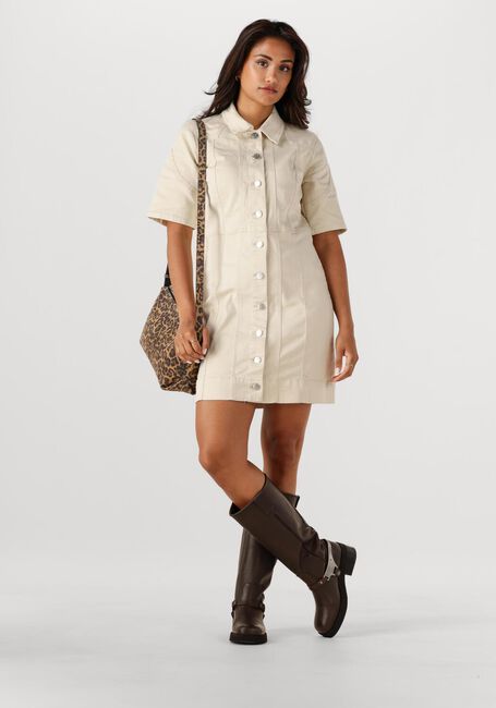 Y.A.S. Mini robe YASDIRMA DENIM DRESS Sable - large