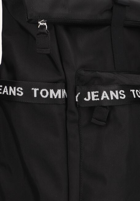 Zwarte TOMMY JEANS Rugtas TJM ESSENTIAL ROLLTOP BACKPACK Zwarte TOMMY JEANS Rugtas TJM ESSENTIAL ROLLTOP BACKPACK - large