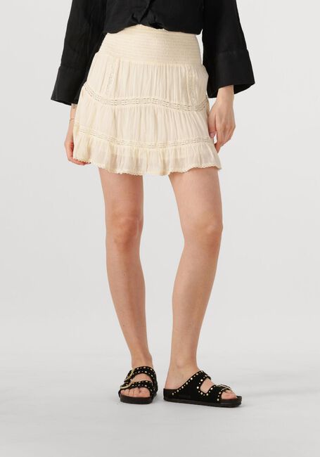 NEO NOIR Mini-jupe ROBBY S VOILE SKIRT Blanc - large
