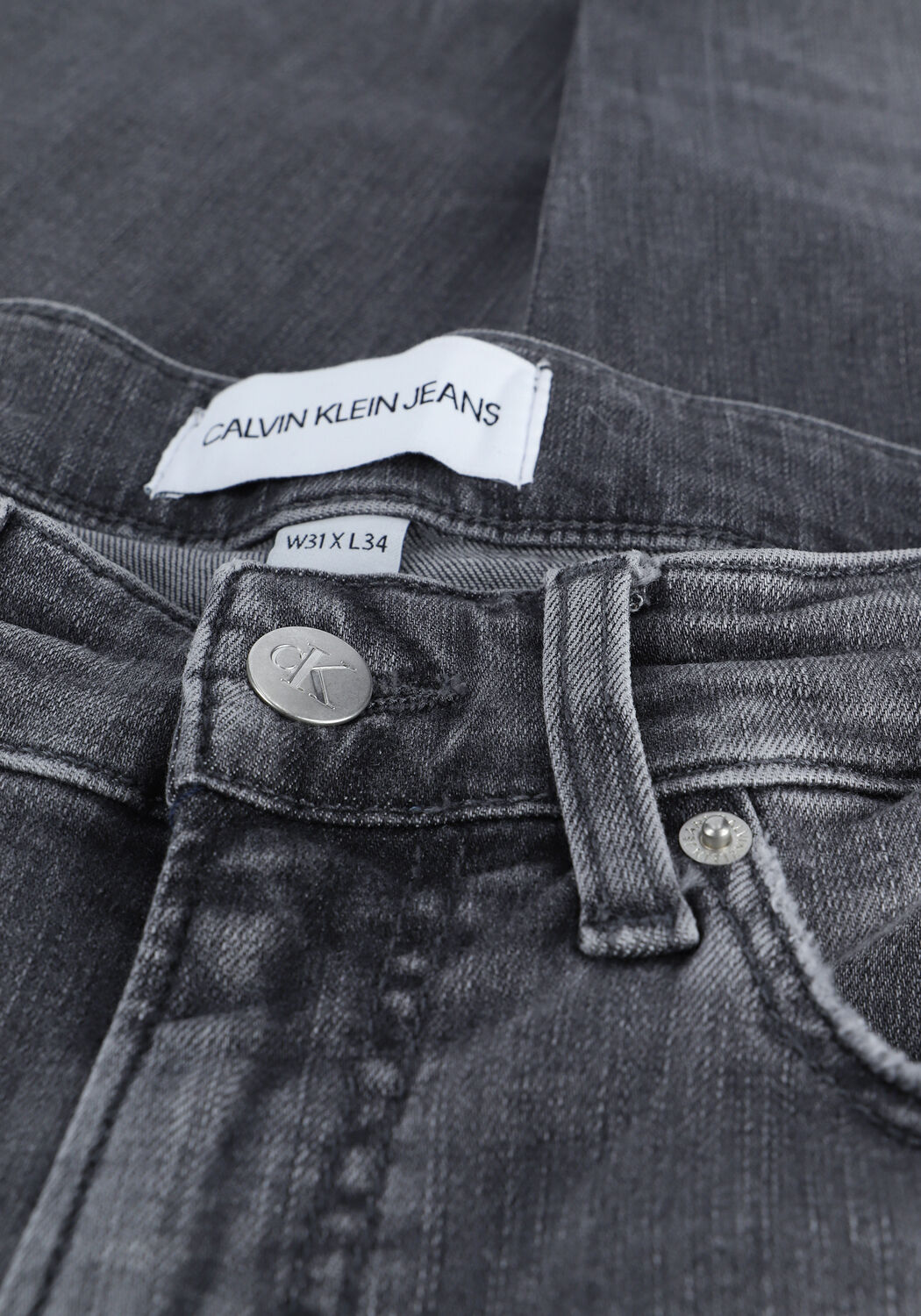 CALVIN KLEIN Skinny jeans SKINNY en gris - large