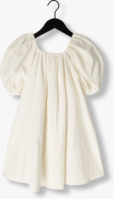 Salty Stitch Mini robe BALLON JURK MET BANDJE - OFF WHITE Blanc - large