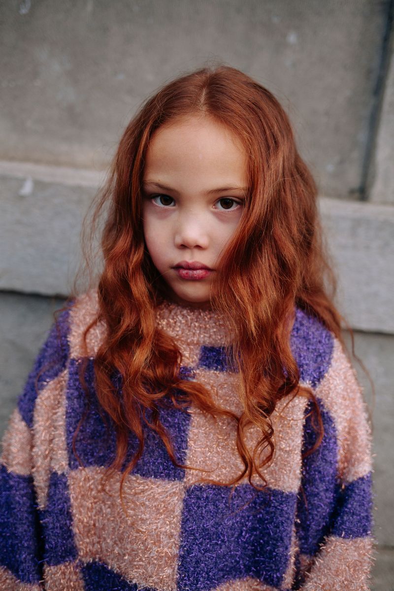 DAILY BRAT Pull SHINE BRIGHT LIKE A DIAMOND SWEATER en multicolore - large