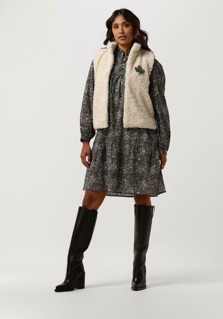 Zwarte POM AMSTERDAM Midi jurk DRESS 7050 - large