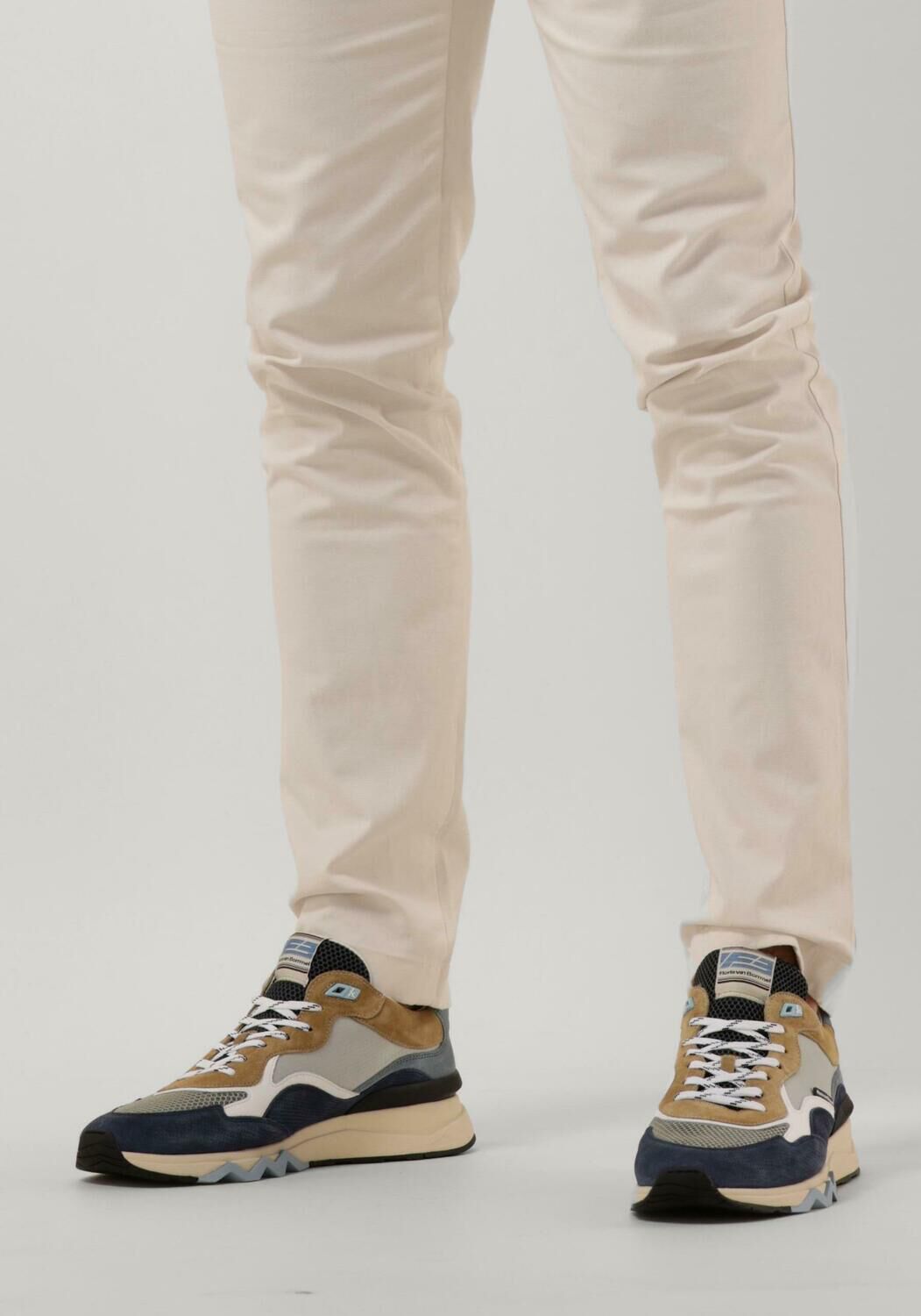 Blauwe FLORIS VAN BOMMEL Sneakers SFM-10136 DE ZAGER - large