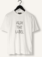 ALIX THE LABEL T-shirt LADIES KNITTED ALIX THE LABEL T-SHIRT en blanc ALIX THE LABEL T-shirt LADIES KNITTED ALIX THE LABEL T-SHIRT en blanc - medium