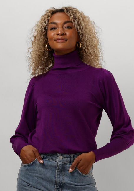 NOTRE-V Col roulé BASIC KNIT BLOUSE en violet - large